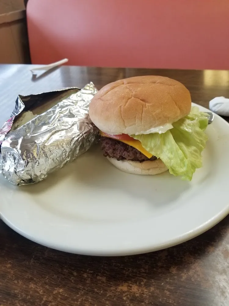 Cheeseburger Baked Potato