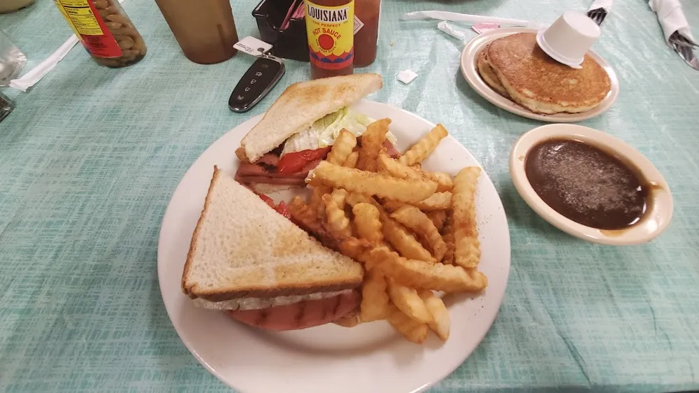 Fried Bologna Sandwich